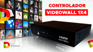 Controlador videowall 1x4 - Grupo Discabos