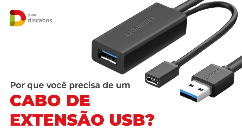 Cabos de extensão USB - Discabos