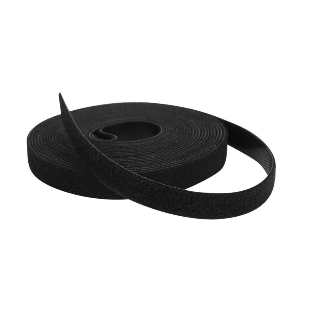velcro organizador de cabos preto