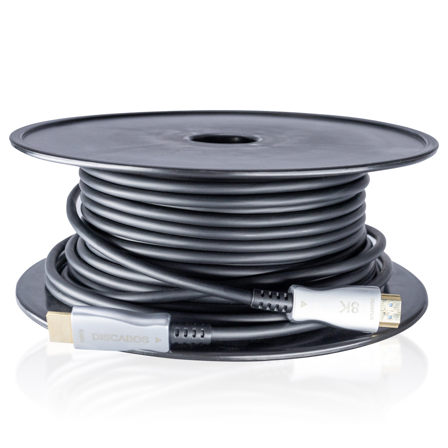 Cabo HDMI Fibra Óptica - 30 Metros 2.1 8K Preto - Image 3