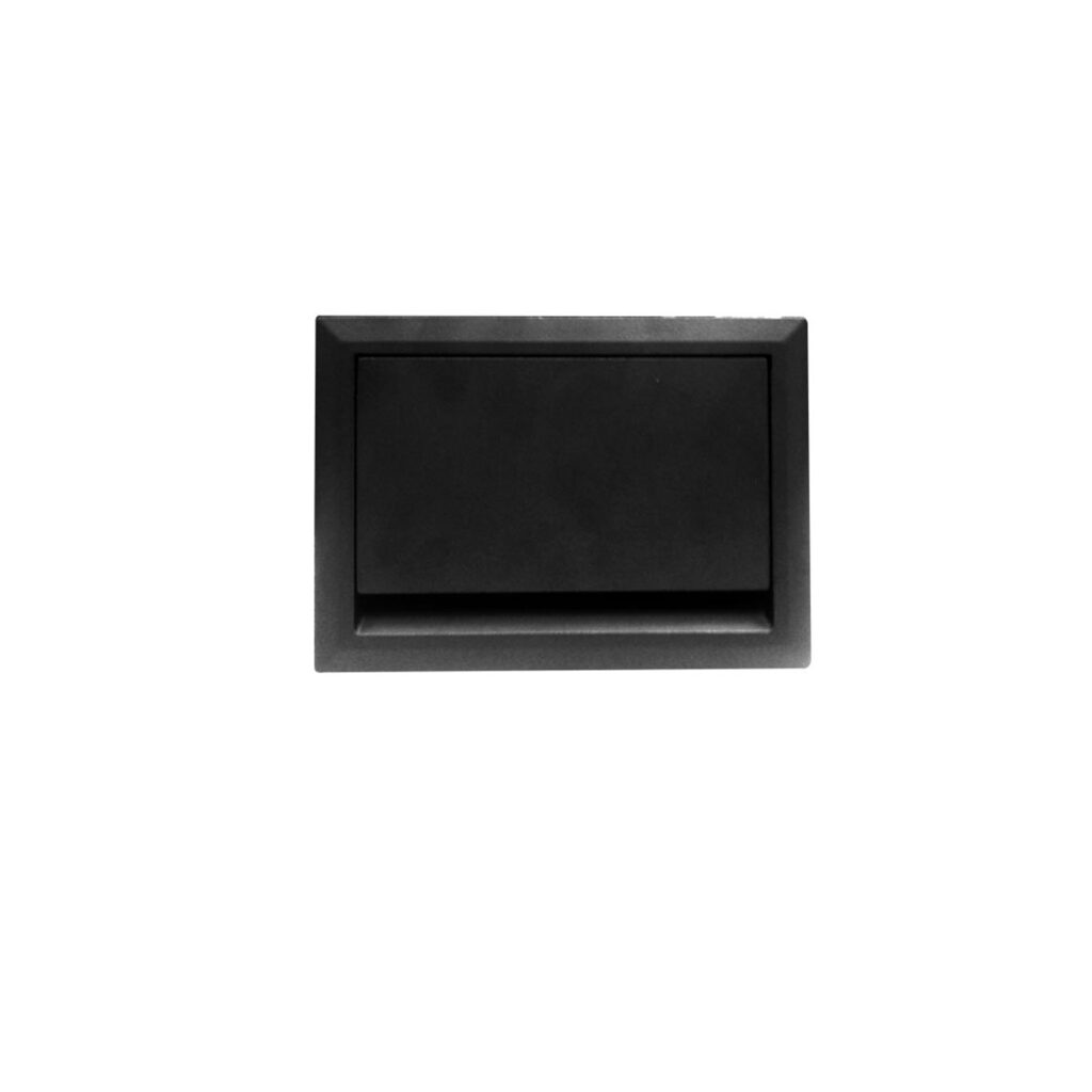 Caixa Tomada de Mesa Dock 4 Módulos Preta Discabos