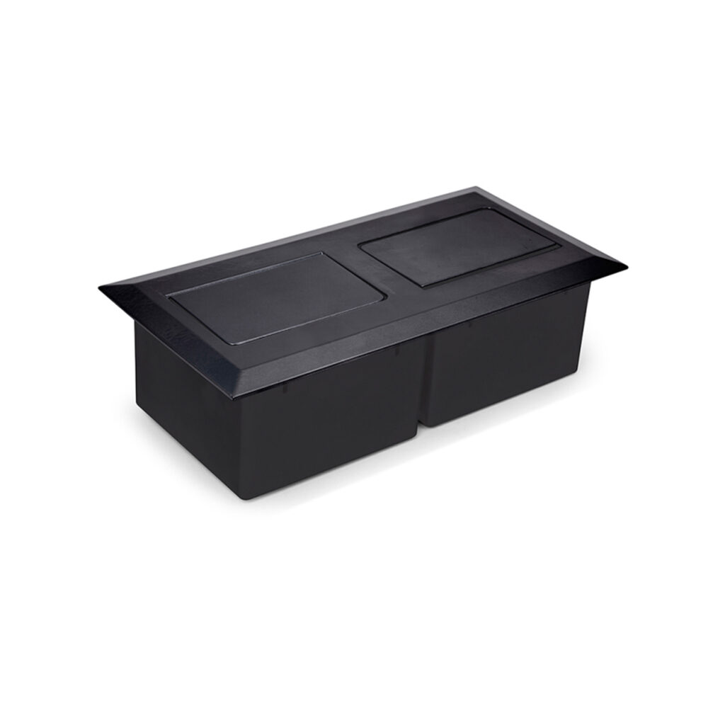 Caixa tomada de mesa