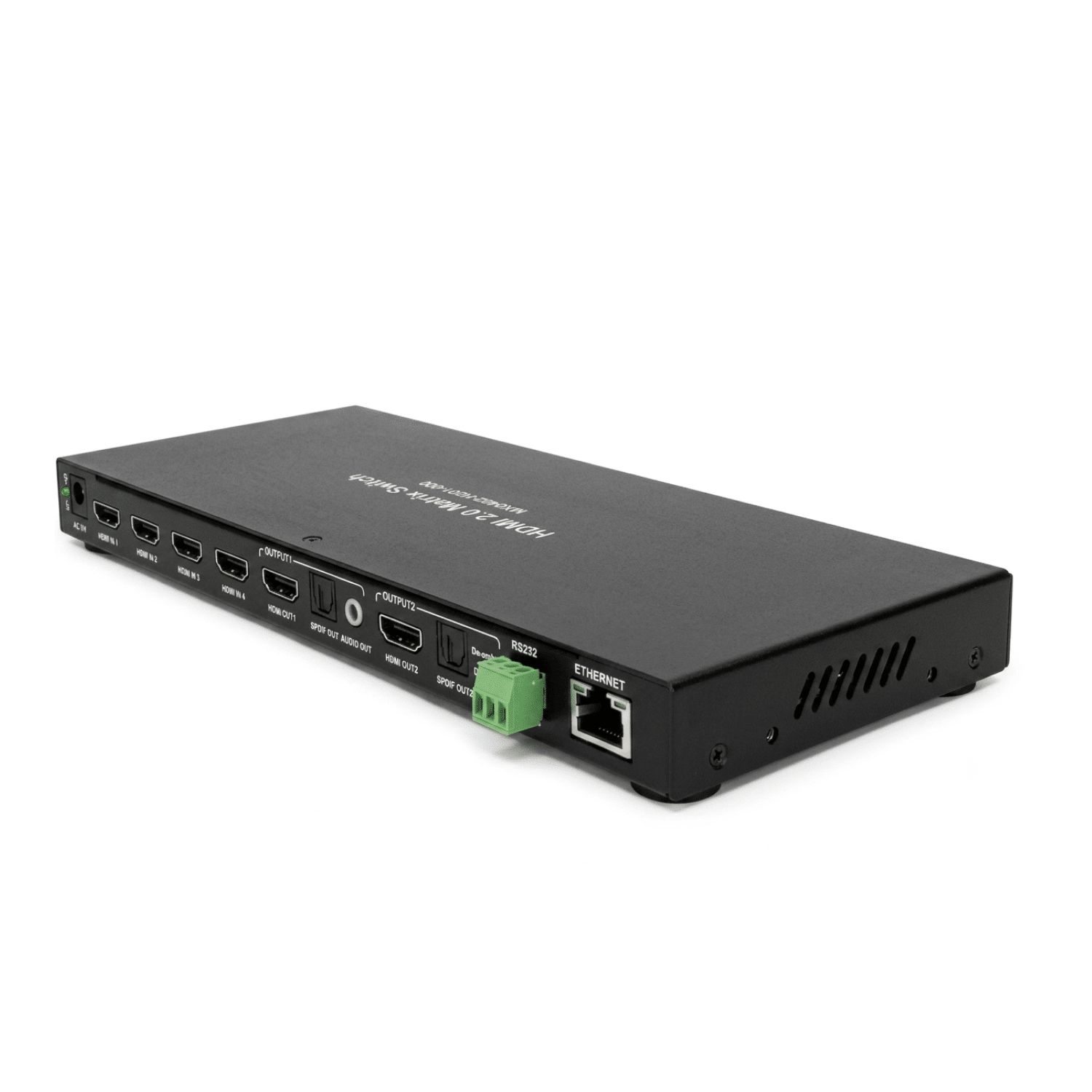 Matriz HDMI 4x2 4K com Áudio Extractor e Controle IR / RS232 - MX0402AV - Imagem 3