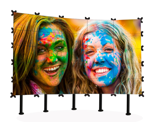 videowall curvo